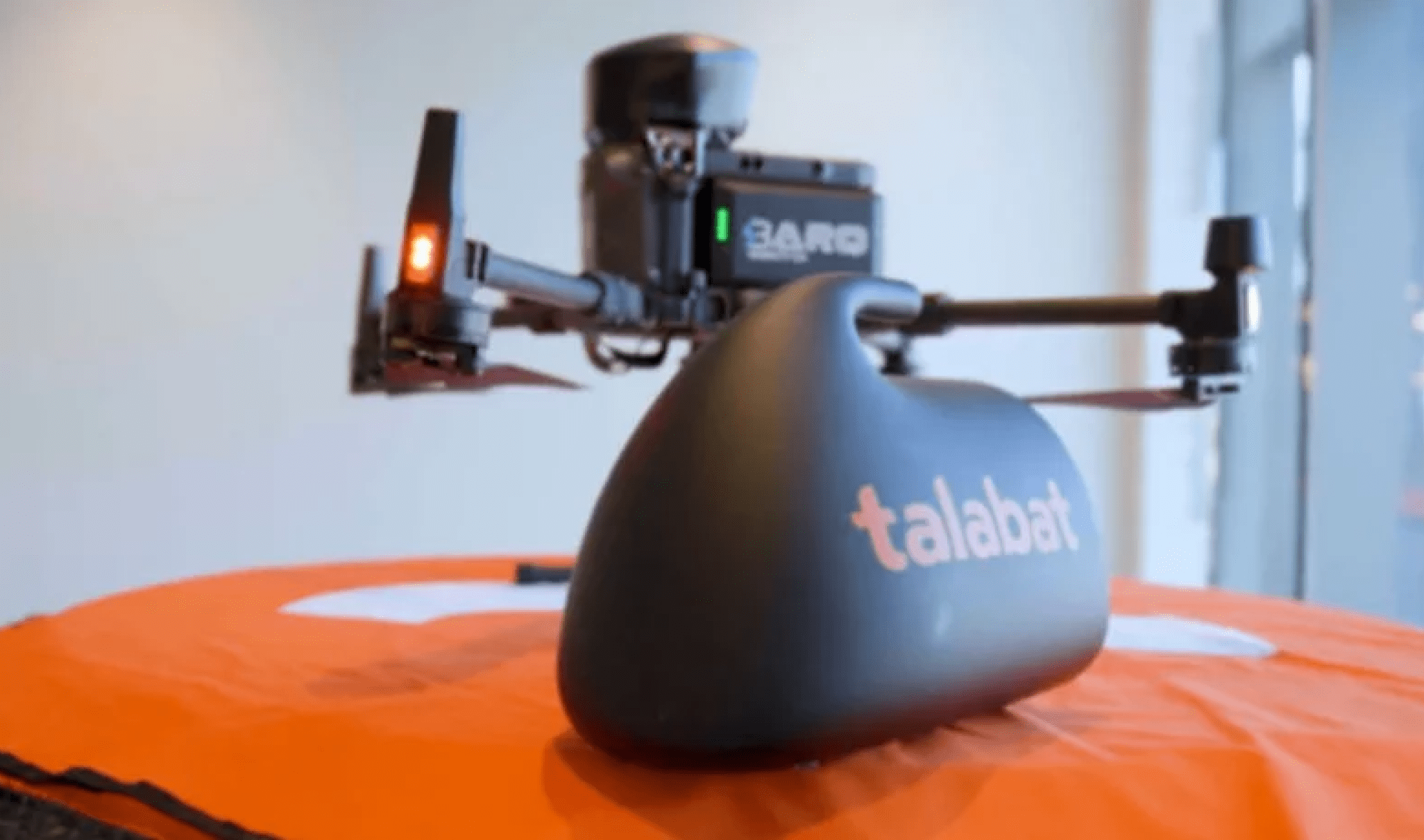 Food ordering in the Middle East with drones