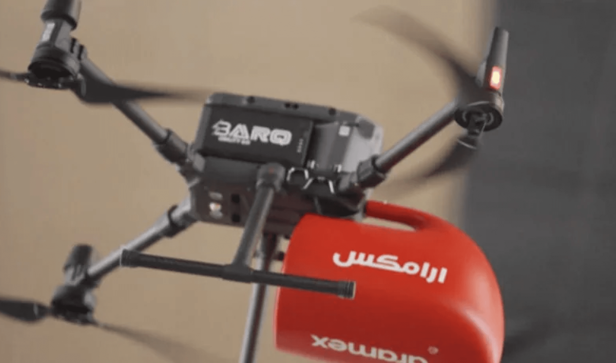 Successful testing of its drone and roadside bot deliveries in Dubai